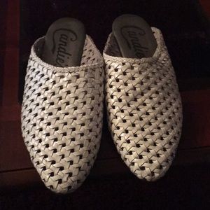 Candies leather mules